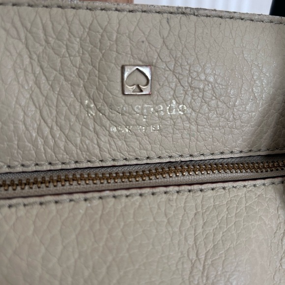 Kate Spade Southport Avenue Oden Pebbled Cowhide Leather Tote Bag Purse - Picture 3 of 14